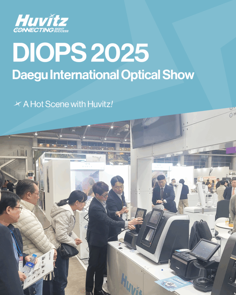 On-site Sketch from Huvitz at DIOPS 2025